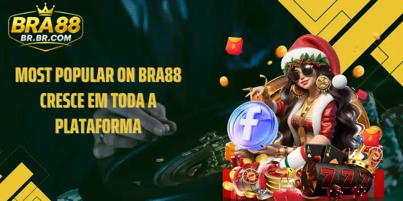 Most Popular on BRA88 cresce em toda a plataforma