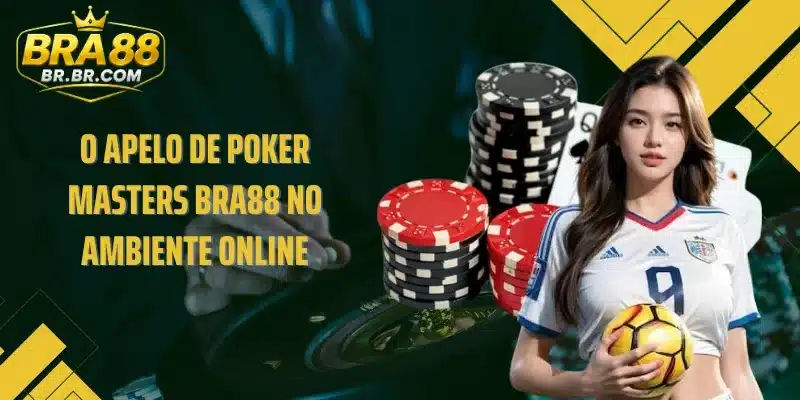 O apelo de Poker Masters BRA88 no ambiente online
