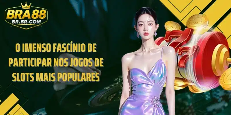 O imenso fascínio de participar nos jogos de slots mais populares