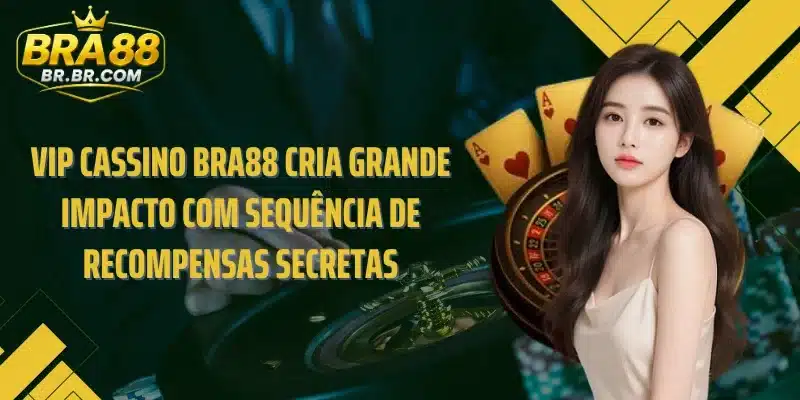 VIP Cassino BRA88 Cria Grande Impacto Com Sequência De Recompensas Secretas